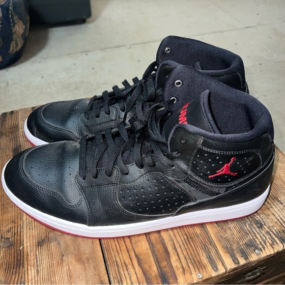 Nike Jordan Access Men\'s Shoes  Black Gym Red White Size-15M AR3762 001 main image 5